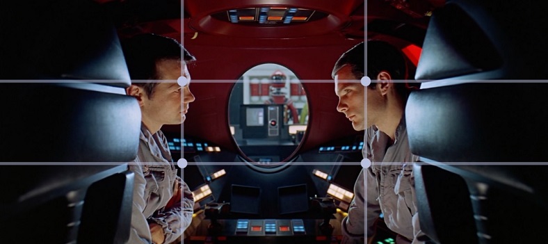 Ảnh minh họa quy tắc 1/3 trong edit video