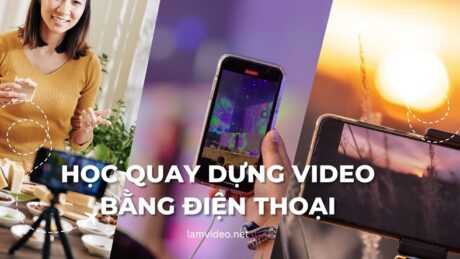 Những người đang học quay dựng video bằng điện thoại chuyên nghiệp với nhiều bối cảnh phía sau.